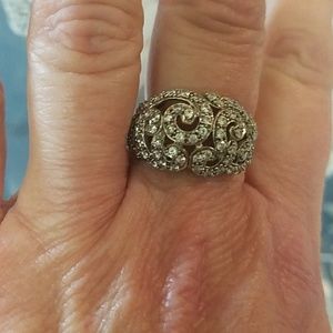 Meda Sterling Silver CZ Ring